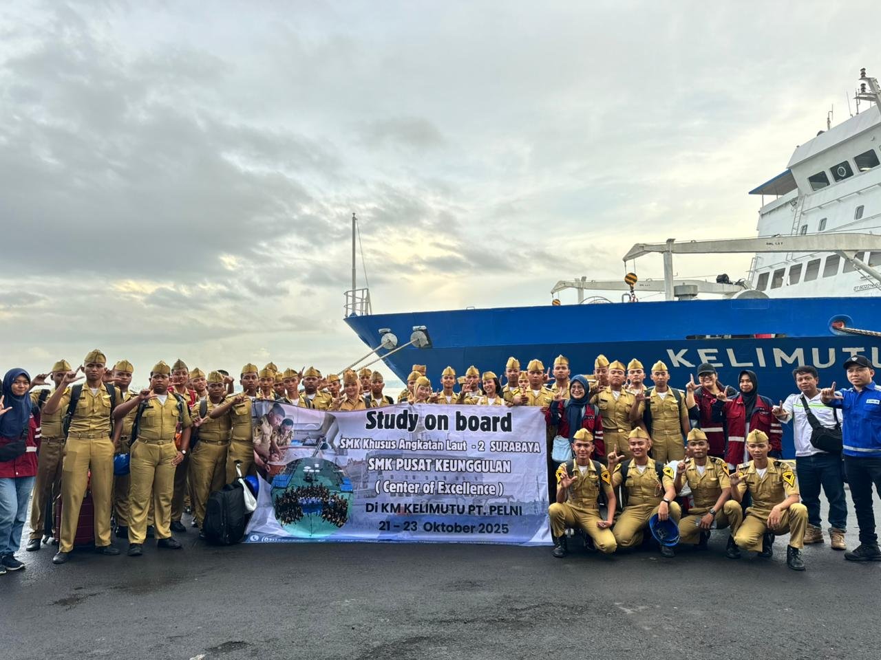 Study on board di KMP KELIMUTU