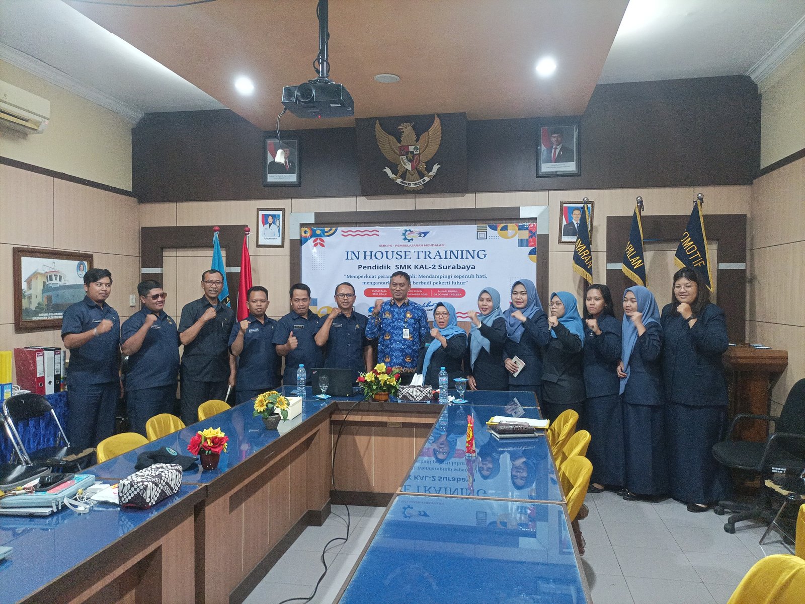 SMKS KAL - 2 SURABAYA MELAKSANAKAN IHT (IN HOUSE TRAINING)