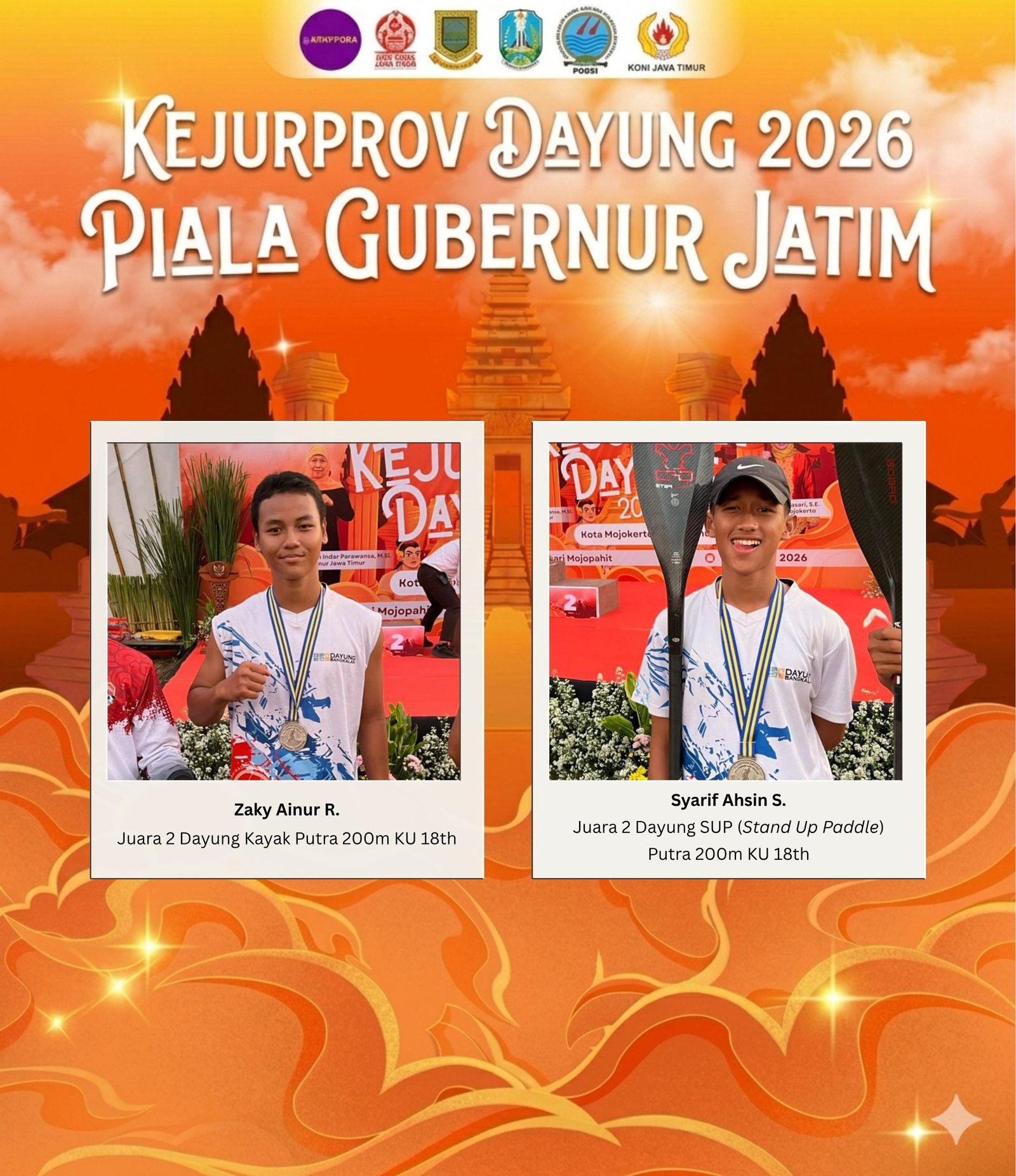 SMK KAL - 2 Surabaya Berjaya di Kejurprov Dayung Piala Gubernur Jatim 2026